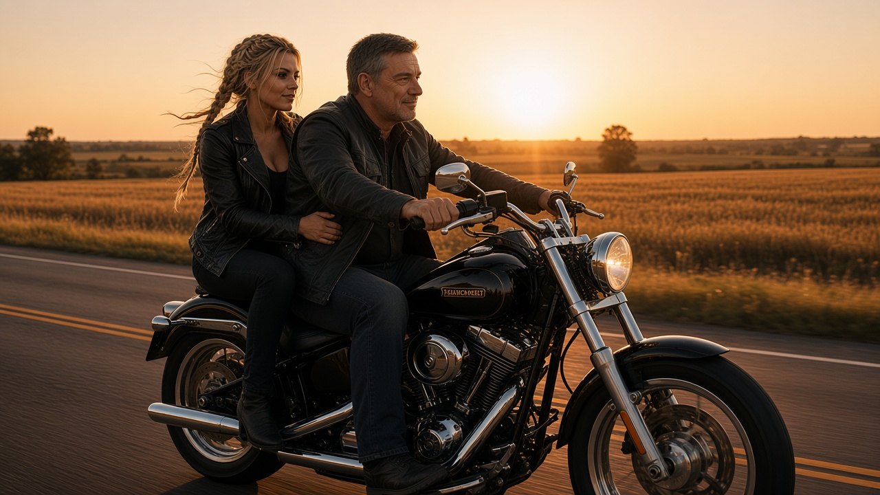 Tammy Raines: On the back of Mason's bike