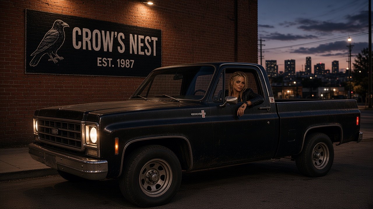Tammy Raines pulls up to the Crow's Nest
